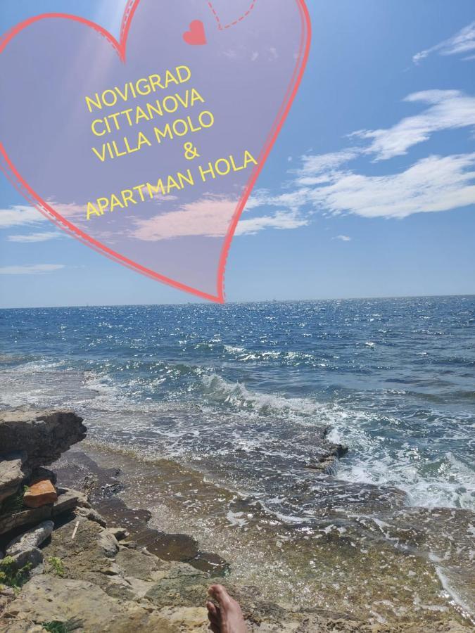 Novigrad Istria Apartman Hola מראה חיצוני תמונה